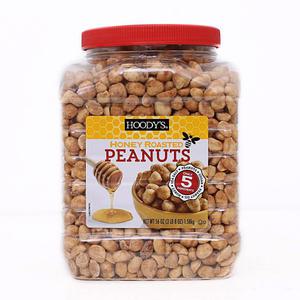 후디즈 허니 로스티드 피넛 1.58kg 코스트코 미국 수입 소금 볶음 구운 꿀땅콩