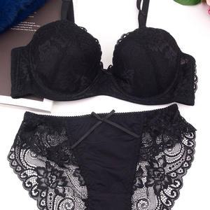 망고슈슈 빅사이즈 브라세트 41609 블랙 C/D/E/F컵