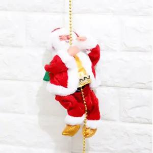 파피앙 줄타는 산타인형 크리스마스소품 인형