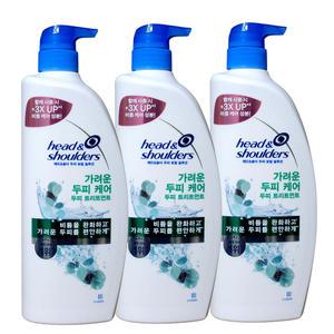 헤드앤숄더 가려운두피 트리트먼트850mlx3개