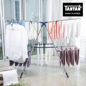 탄탄 빨래건조대 스테인레스 4단(특대)