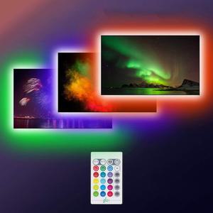 비상 PC 모니터 간접등 무드등 USB RGB 붙이는 LED바 줄조명