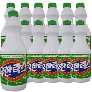 유한양행 유한락스 후레쉬1L 1박스(12병) 소독,살균