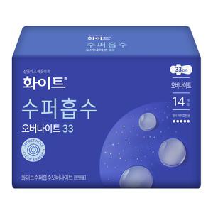 화이트 시크릿홀 울트라 오버나이트 14개 1팩