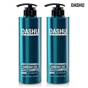 다슈 패스트 한방 두피 탈모완화 샴푸 500ml 2개