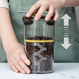 퍼즐락 크기조절 커피 원두 보관용기