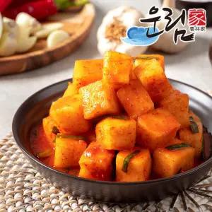 [운림가]50년전통 아삭시원 깍두기 2kg