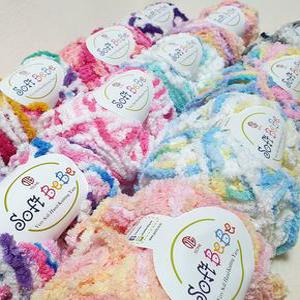 소프트베베 수면사 수면실 극세사 털실 뜨개실 붐붐 코바늘실