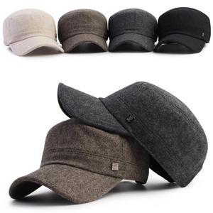 [navid1]빅사이즈 빈센트 군모XL 4color/남녀 심플 울 대두 볼캡 간절기 겨울 라운딩 골프모자