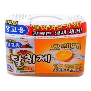 냉장고탈취제(오렌지)/야채실 악취 냄새제거 김치냄새 방향제