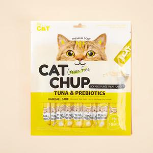 바이캣 캣찹 참치와 프리바이오틱스 [14g x 10개입] 고양이 기능성 츄르간식