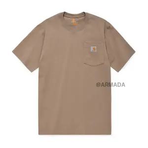 [칼하트]칼하트 K87 워크웨어 포켓 반팔티셔츠 데져트
