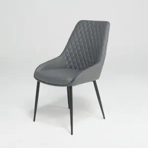 [우아미가구]이브 카페 식탁 의자 PU가죽(착불)