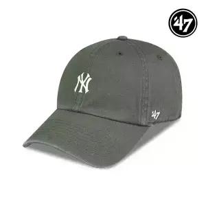 47브랜드 뉴욕 양키스 NY 스몰 로고 MLB 엠엘비 볼캡 야구 모자 모스 B-BSRNR17GWS-MSA