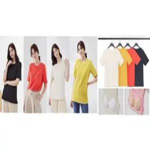 라크레시아 코튼 에어리 브라탑티셔츠