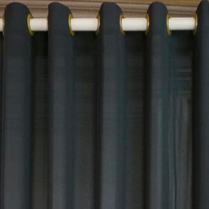 블랙 차르르 도톰 쉬폰커튼 거실 안방 속지 레이스 망사 커텐