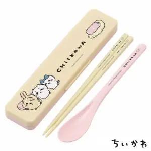 [텐바이텐]일본 수입 치이카와 도시락 숟가락 젓가락 콤비 세트