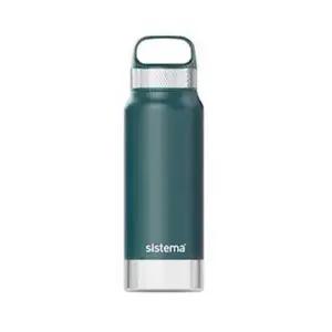 [텐바이텐][시스테마] 탑핸들 스텐 이중 보냉 물병 포레스트그린