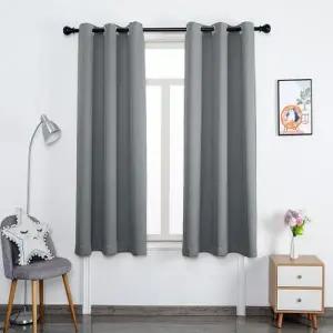 [텐바이텐]미드나잇 아일릿 암막커튼 2장세트(117x160cm) (그레이)