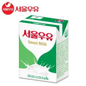 서울우유 흰우유 멸균우유 200ml 48팩