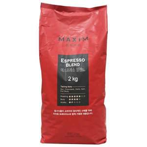맥심 원두커피 에스프레소 블렌드 2kg