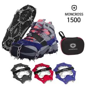 [몽크로스] 15P 1500 국내생산 스텐 체인 아이젠(하드케이스증정)