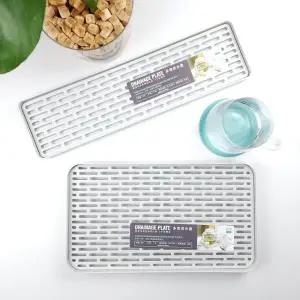 시감마켓 물빠짐 트레이 주방 욕실 싱크대 미니 식기 건조대 컵 그릇 받침대