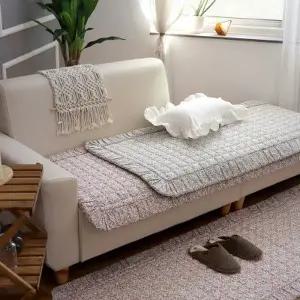 [텐바이텐]프랑소아 광목면 3인용 4인용 돌쇼파 쇼파패드