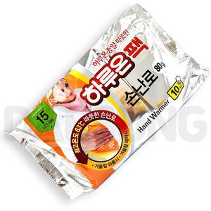 하루온팩 손난로 핫팩 80g 10매입 휴대용