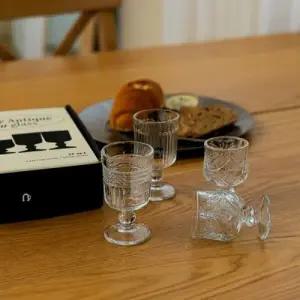 [텐바이텐]감성 술잔 로맨틱 술잔 4p 세트