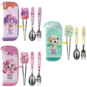 [텐바이텐]캐치티니핑 알찬 교정용 젓가락 숟가락 포크 세트 3종