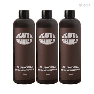 닥터비움 글루타치카 순한 구취케어 불소 가글 500ml 3개