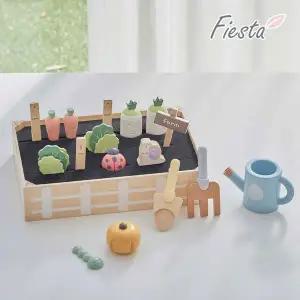 [보리보리/피에스타]피에스타 원목 소꿉놀이 텃밭 세트