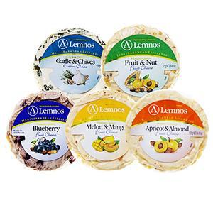 램노스 과일치즈 5종 세트 멜론망고 살구아몬드 과일 갈릭 블루베리