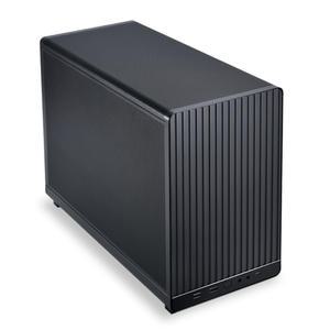 :리안리 A3-mATX ITX 컴퓨터 PC 케이스 (블랙)