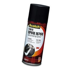 3M 강력 본드 제거 스프레이 접착제 순간 리무버 200ml 얼룩 타르기름 스티커 라벨 테이프 자국 제거제