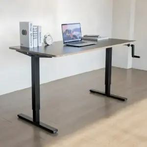 카멜마운트 핏쳐 수동식 높이조절 모션데스크 책상 M1 PLUS (상판 1200mm + 프레임)