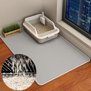 고양이모래매트 화장실 발판 깔판 고양이 배변용품 소형 중형 대형