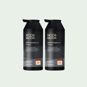 모다모다 제로 그레이 블랙 샴푸 10 300g 2개세트