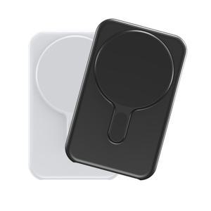 맥세이프 보조 배터리 5000 슬림형 마그네틱 도킹형 휴대용 충전기 무선 유선 고속 충전 C타입 USB WISEUB085