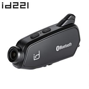 ID221 모토 BC1 오토바이 헬멧 블루투스 블랙박스 2K QHD 64G 메모리카드 포함