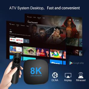 셋톱 박스 투명 ATV 안드로이드 13 TV BOX RK3528 음성 인식 어시스턴트 사 가능 앱 이중 Wifi 쿼드 코어 Cortex A53 8K 4K 영상 지원 블루투스 5