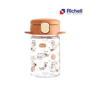 [리첼]릿첼 AQ 슬림 빨대컵 160ml 브라운