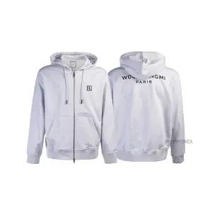 [롯데백화점]우영미 FW24 남성 백로고 후드 집업 W243TS47 740G