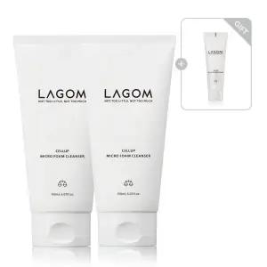 [라곰](강남점)마이크로 폼 클렌저 150mL 듀오 세트 (+젤 투 워터 클렌저 30mL 증정)
