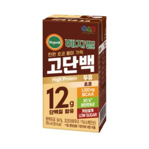 정식품 베지밀 고단백 초코두유 190ml 16팩