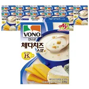 보노 컵 스프 체다치즈 스프 63g x 12개