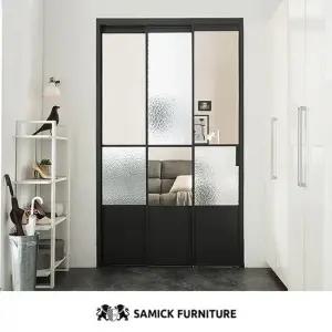 삼익가구 스텔라 ㅡ자형 울트라 슬림 중문 시공 3연동 1400 하부고시형