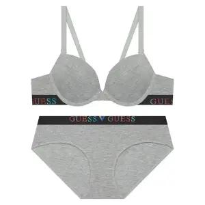 [게스언더웨어](강남점)면모달 컬러로고 캐주얼 와이어브라+팬티세트MG(GDWBRA11/PTA11)