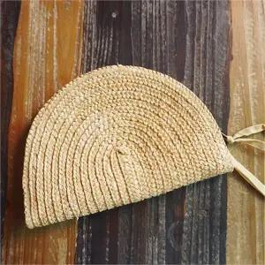 [앞머리]썸머 왕골 반달 클러치 백n722 _P064287129